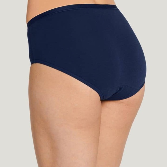 Jockey Women's Worry Free Heavy Absorbency Full Coverage Hipster Underwear 2585 - Picture 4 of 8